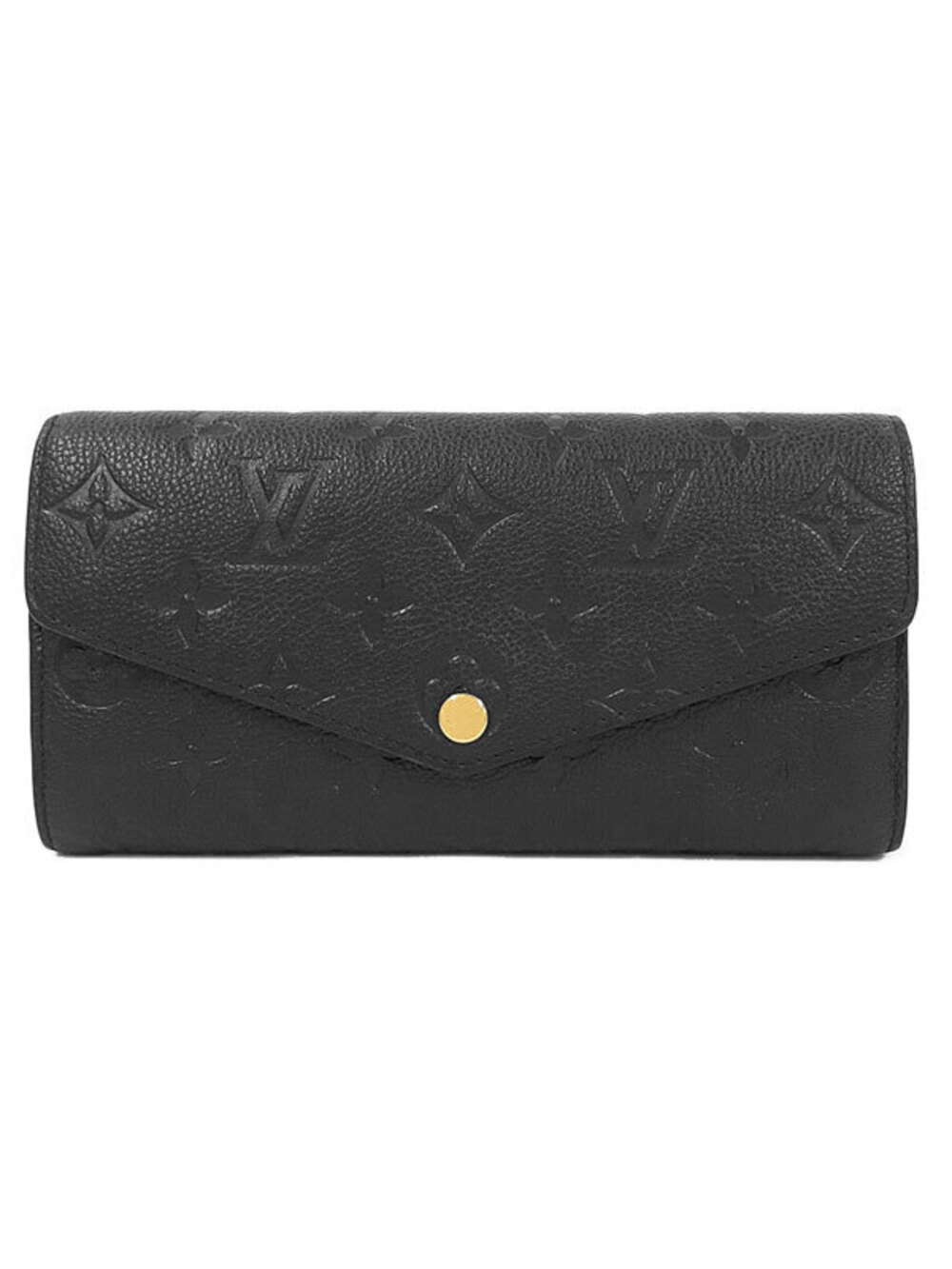 Louis Vuitton Monogram Empreinte Portefeuille Sarah Bi fold Long Wallet